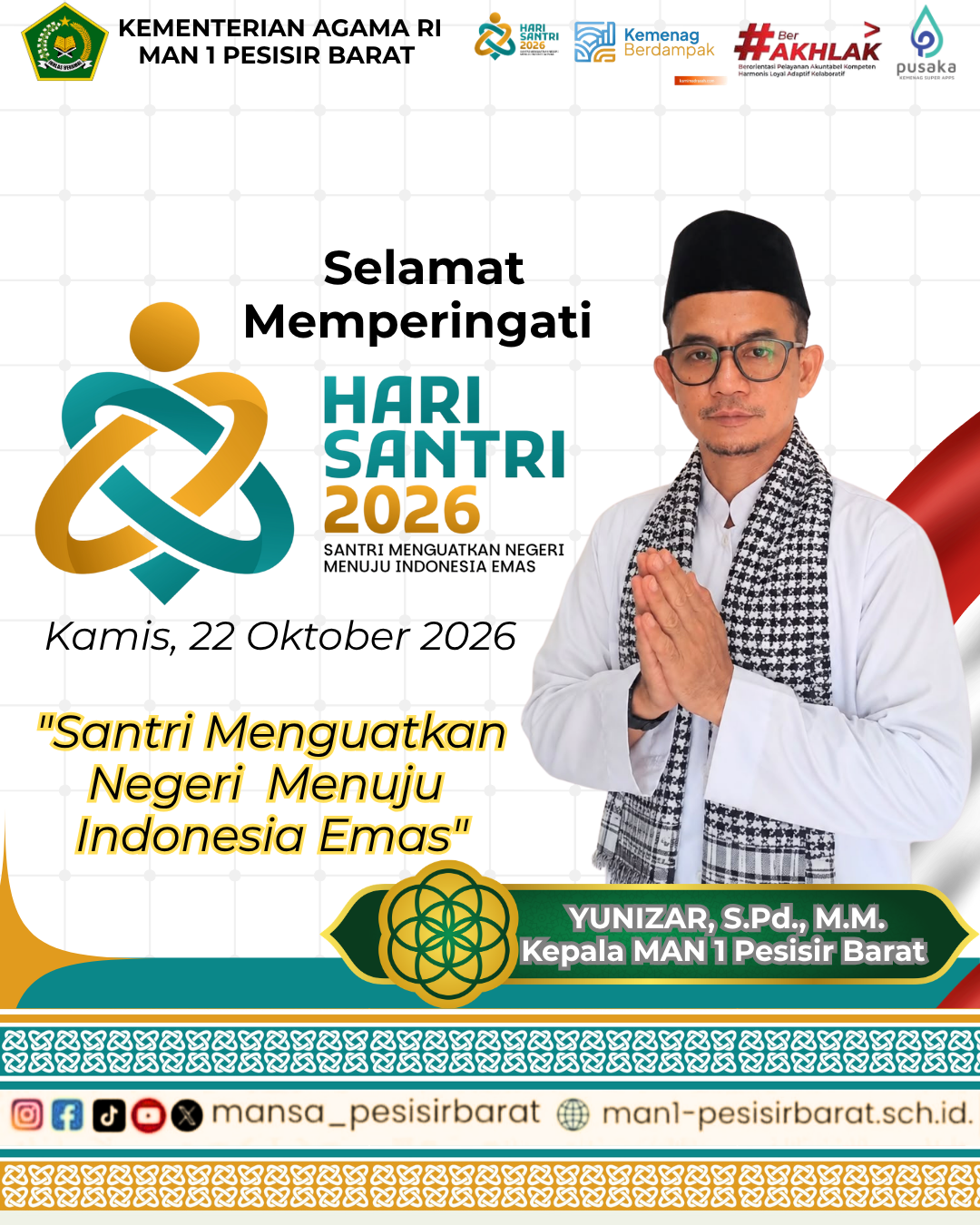 Selamat Hari Santri Nasional 2026
